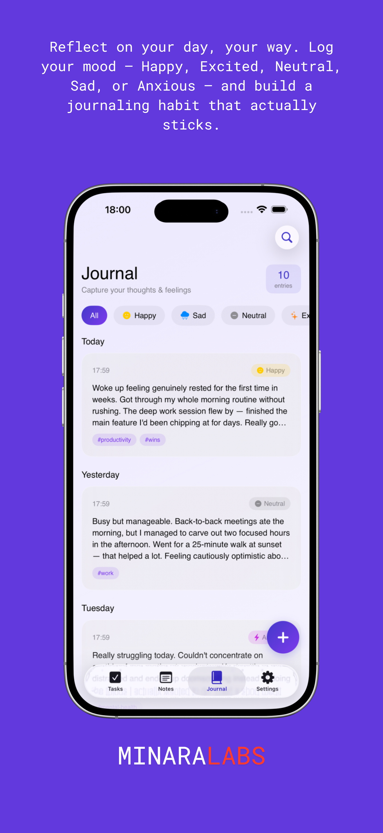 Journal — Light Mode